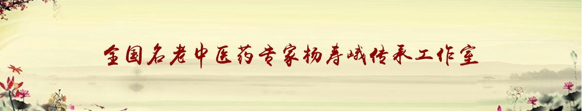 全国名老中医药专家杨寿峨传承工作室